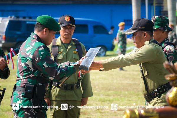Resmi Ditutup, TMMD Sengkuyung Tahap I-2023 Bangun Talud Pembatas Makam di Kampung Nambangan