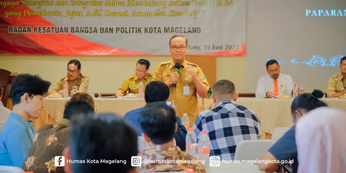 Wali Kota Magelang Ajak Masyarakat Berdemokrasi dengan Santun