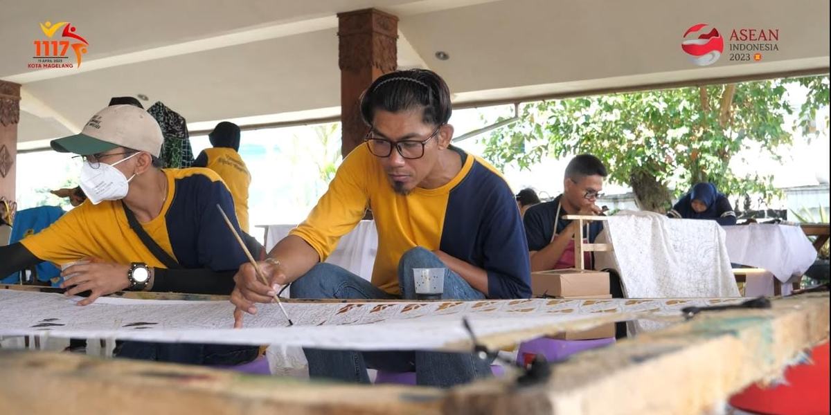 PEMBATIK DISABILITAS KOTA MAGELANG EKSIS DALAM PAMERAN