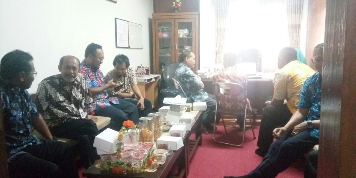 Studi banding dari Dinas komunikasi dan Informatika kota Salatiga