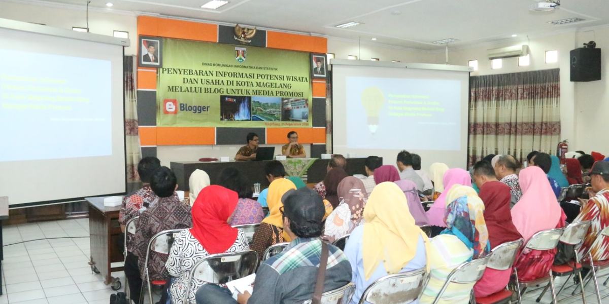 Diskominsta Kota Magelang  Ajak Promosikan Potensi Wisata dan UMKM Melalui Blog