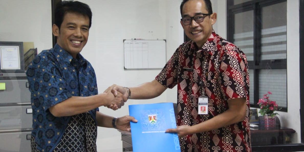 Diskominsta Lakukan Program Pengembangan Data Satistik Bersama Fakultas Ekonomi Untidar