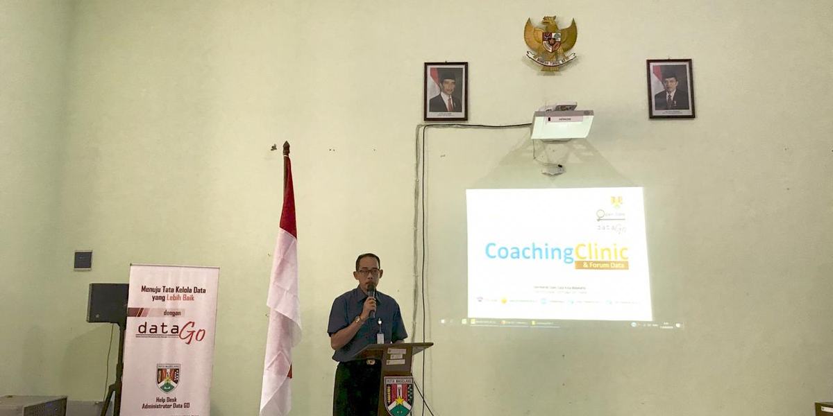 Penyelenggaraan Coaching Clinic Tata Kelola Data Sektoral Dinas Komunikasi Informatika dan Statistik Kota Magelang