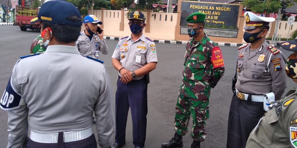 SIMULASI PENGHENTIAN AKTIVITAS JELANG DETIK-DETIK PROKLAMASI DIGELAR HARI INI