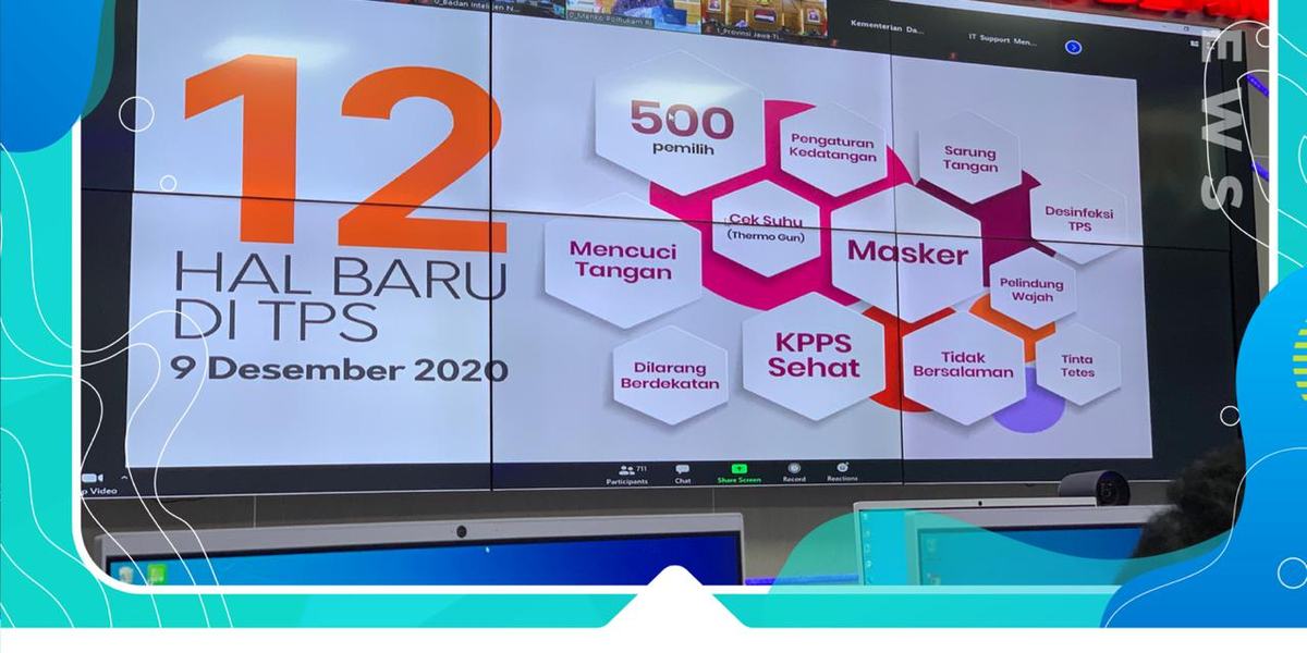 GELARAN PILKADA DI TENGAH PANDEMI, BERIKUT 12 HAL BARU YANG HARUS DIKETAHUI MASYARAKAT