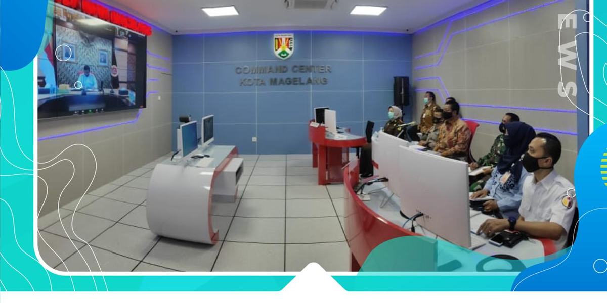 WALI KOTA MAGELANG HADIRI RAKOR DARING BERSAMA MENDAGRI DALAM PERSIAPKAN PILKADA KOTA MAGELANG AMAN, LANCAR BEBAS COVID-19