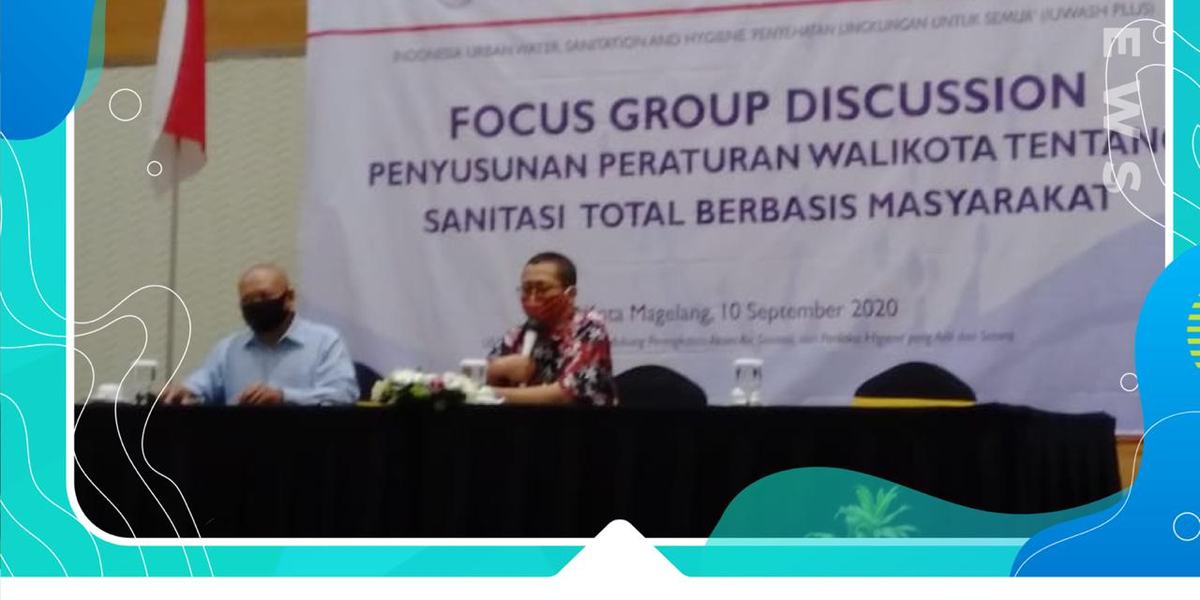 DINAS KESEHATAN KOTA MAGELANG DAN IUWASH PLUS JATENG GODOK PERWAL SANITASI TOTAL BERBASIS MASYARAKAT
