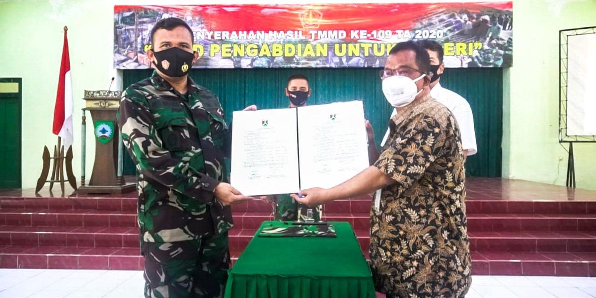 SINERGI PEMERINTAH KOTA MAGELANG DAN TNI SUKSESKAN PELAKSANAAN TMMD KE-109