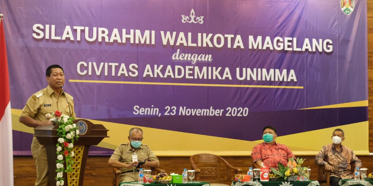 SILATURAHMI WALI KOTA MAGELANG DENGAN CIVITAS AKADEMIKA UNIMMA