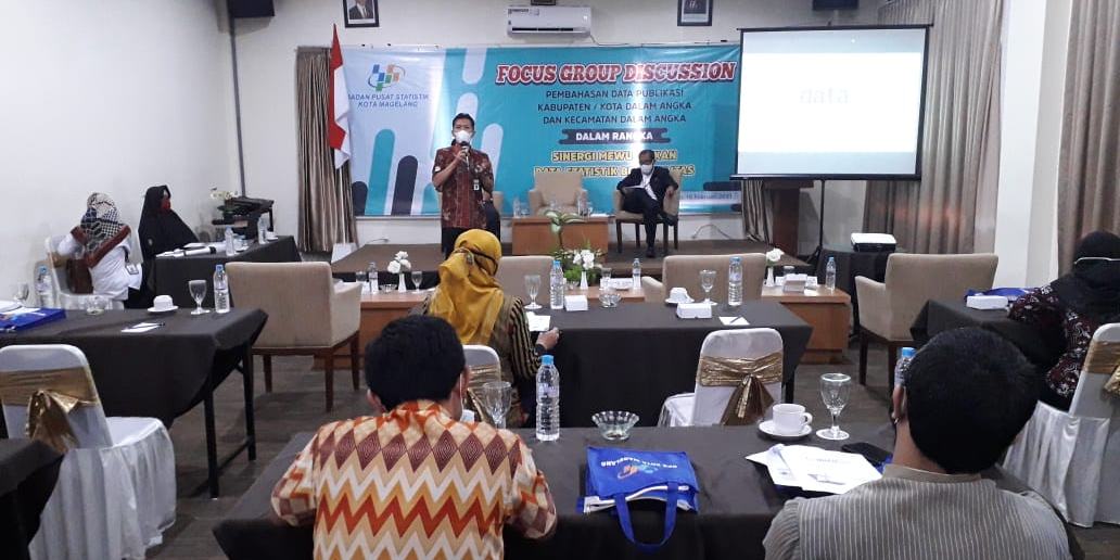 PRODUSEN DATA KOTA MAGELANG IKUTI FGD PUBLIKASI DATA SEKTORAL