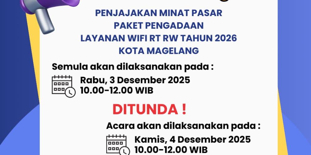 PENGUMUMAN