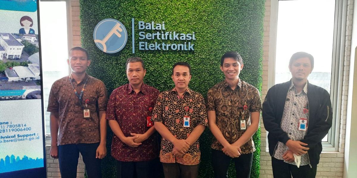 Pemkot Magelang melalui Diskominsta melakukan Koordinasi dengan BSrE dan BSSN