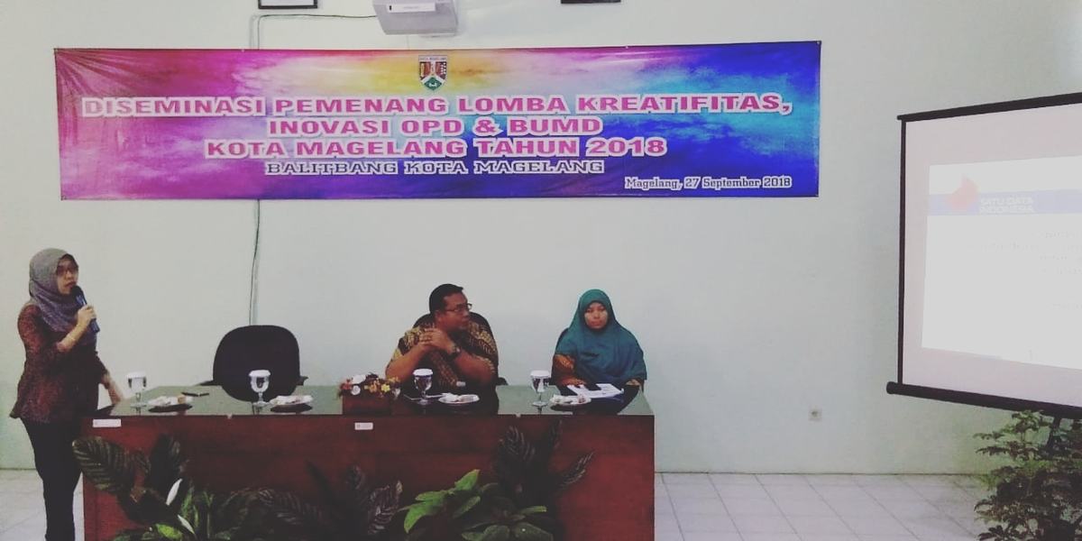 Sistem Informasi DataGo Diskominsta Raih Juara Pertama Ajang Inovasi OPD/BUMD Sekaligus Dukung Konsep Satu Data Indonesia