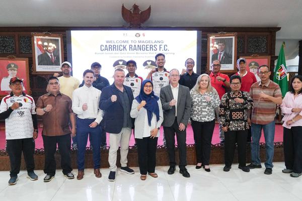 Carrick Rangers FC Bidik Pengembangan Sepak Bola Muda Magelang