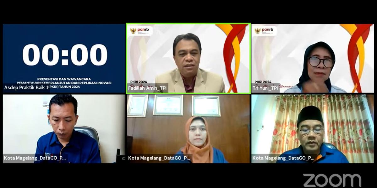 DATAGO MASUK TOP 5 TERBAIK NASIONAL PEMANTAUAN KEBERLANJUTAN INOVASI LAYANAN PUBLIK TAHUN 2024