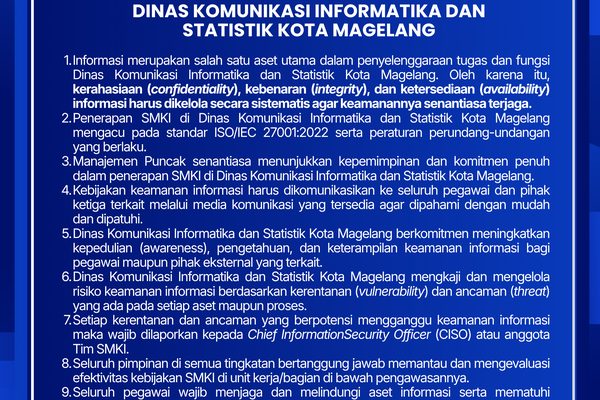 Kebijakan Internal SMKI