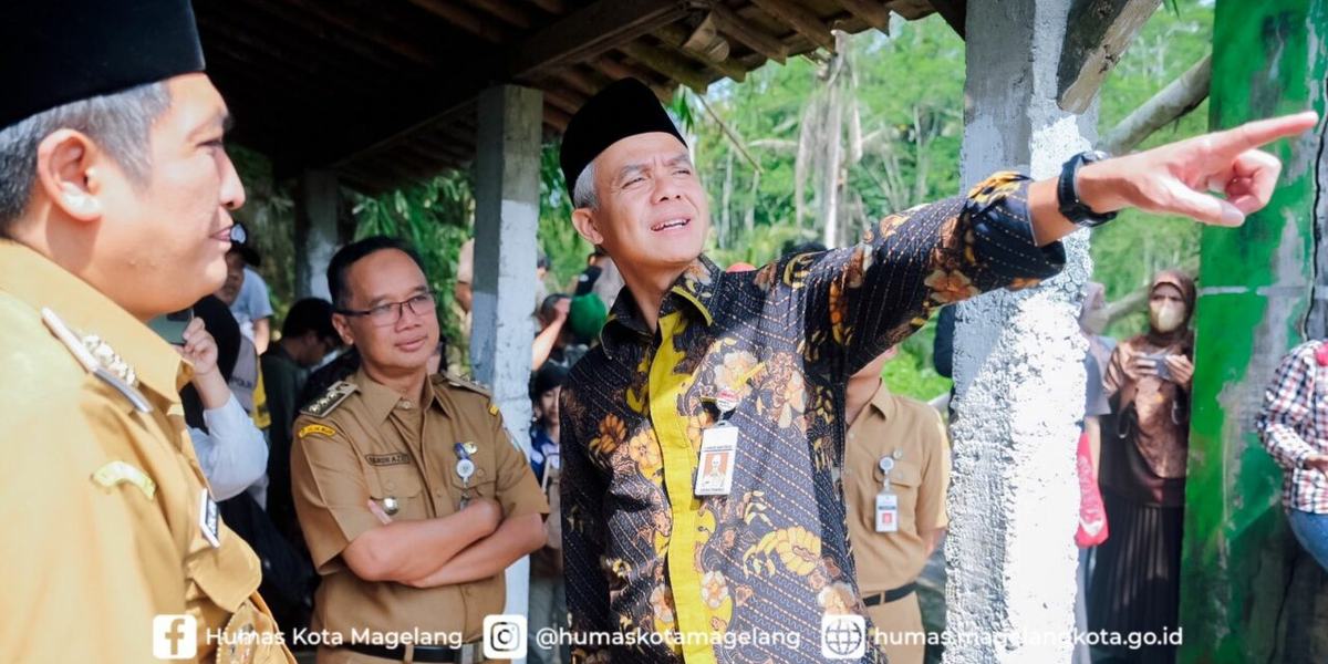 Gubernur Jateng: Jembatan Ngembik Akan Dibangun Permanen 2024