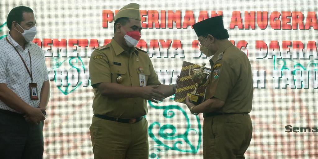Kota Magelang Sabet Juara 2 Anugerah Pemetaan Daya Saing Daerah 2022