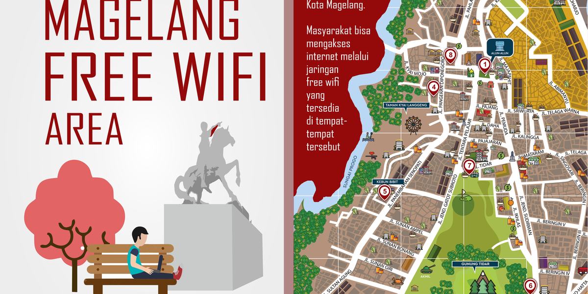 FREE WIFI AREA KOTA MAGELANG