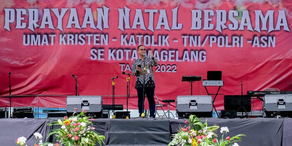 Dokter Aziz: Natal 2022 Bersama Momentum Perkuat Toleransi di Kota Magelang