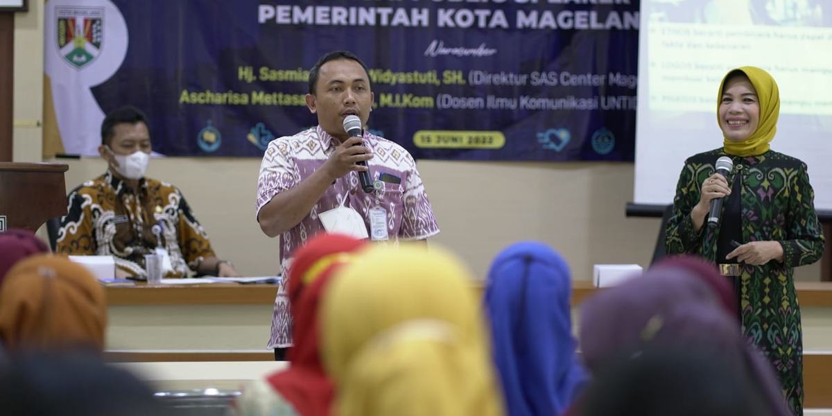 Penguatan Personal Humas, Diskominsta Kuatkan Komunikasi Publik Melalui Bakohumas Kota Magelang