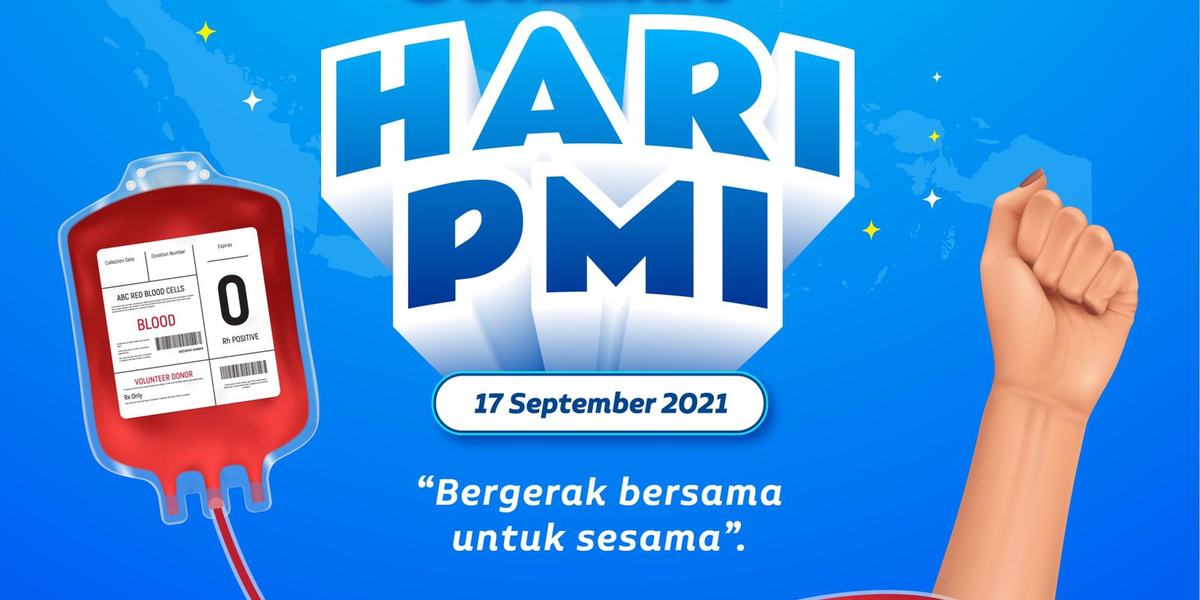 RAYAKAN HUT, PMI GALAKKAN SEMANGAT BERGERAK BERSAMA UNTUK SESAMA