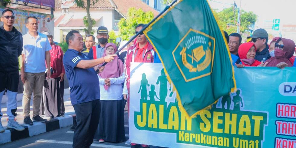 Wali Kota Magelang Buka Pameran UMKM HAB ke-77 Kemenag di Alun-alun