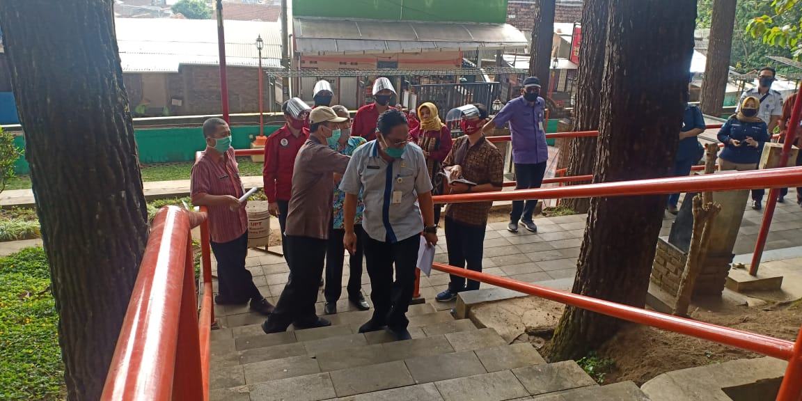 HARI INI TIM GUGUS COVID-19 KOTA MAGELANG GELAR PRASIMULASI PEMBUKAAN KEMBALI OBYEK WISATA RELIGI GUNUNG TIDAR